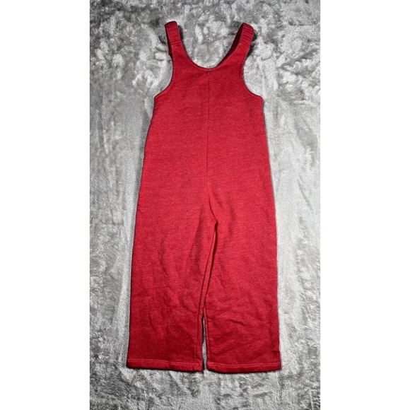 Disney Minnie Mouse Jumpsuit Toddler 5T Chrysanthemum Classic Cotton Blend Comfy - Picture 7 of 8